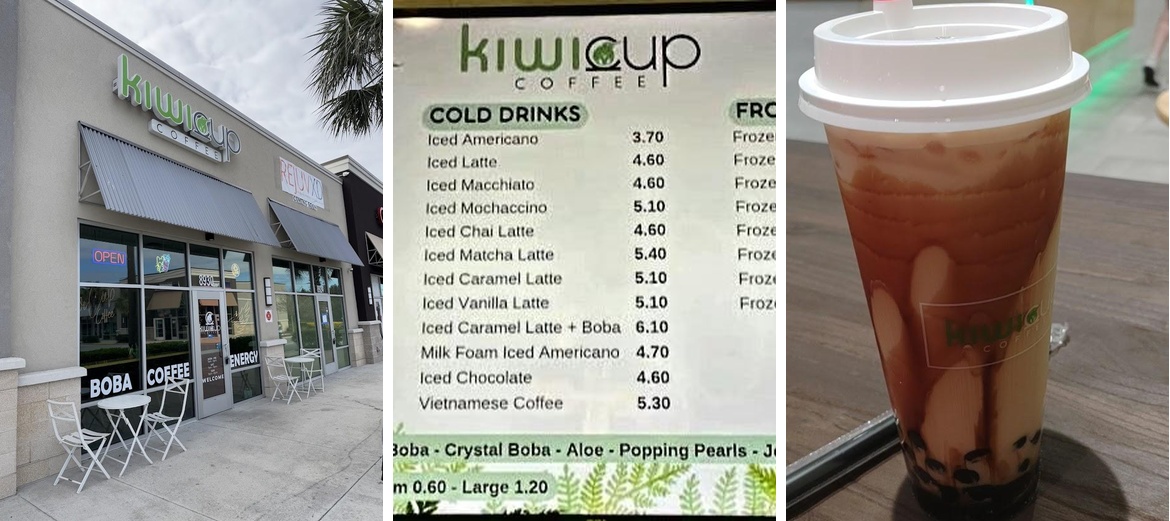 KiwiCup Coffee Menu